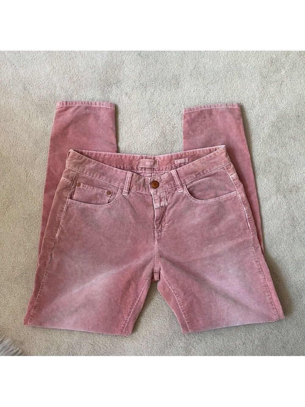 New Closed Baker Corduroy Pants in Dusty Rose